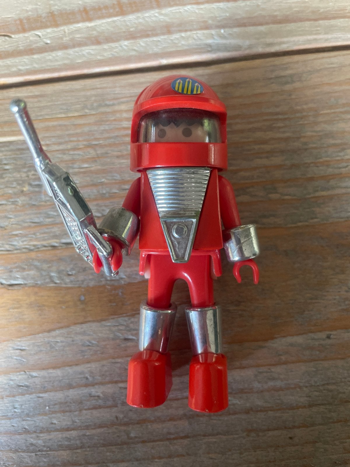 Vintage Playmobil Astronaut Rood met Accessoires, Ophalen of Verzenden, Gebruikt