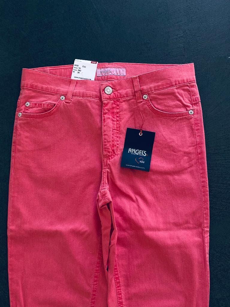 J78/8 Nw: Angels Cici broek spijkerbroek jeans mt 36=S/L32, Overige kleuren, Nieuw, Ophalen of Verzenden, W28 - W29 (confectie 36)
