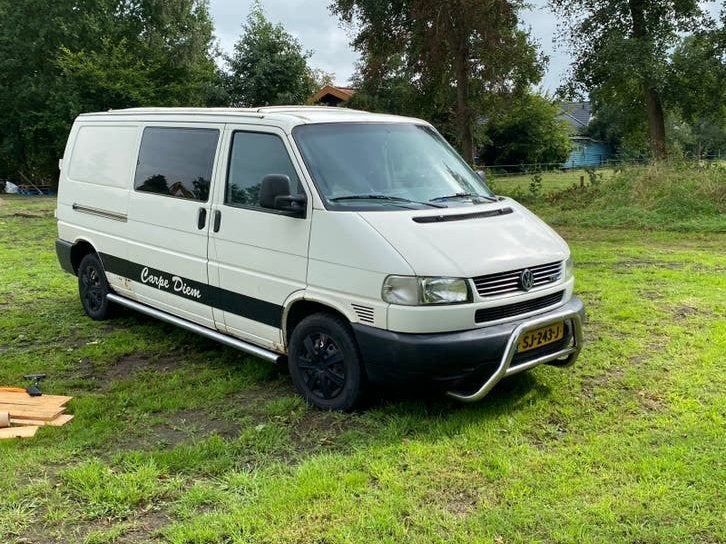 Volkswagen T4 camper bus, Wit, Origineel Nederlands, Bedrijf, Diesel