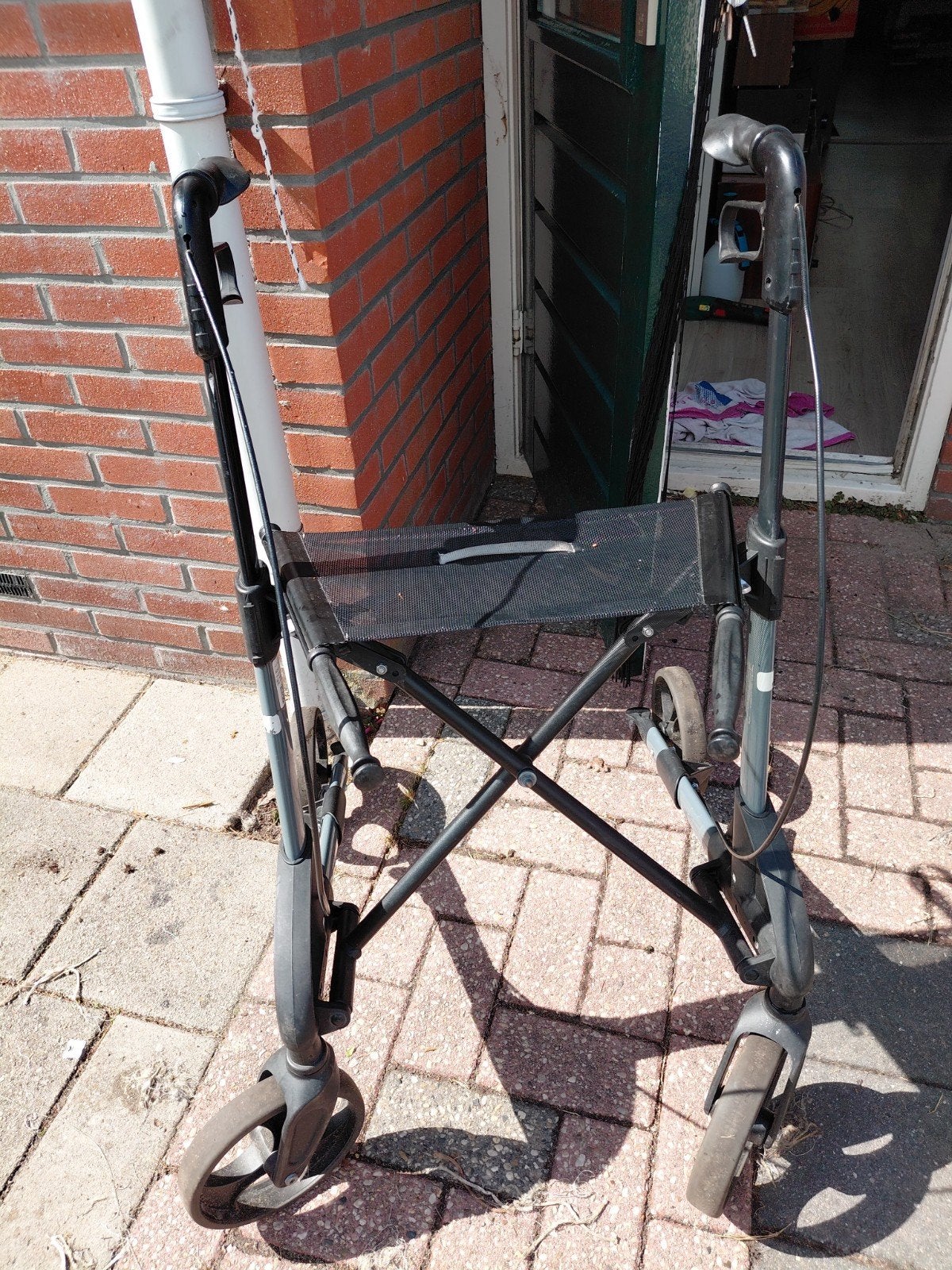 inklap rollator, Ophalen, Opvouwbaar, Gebruikt