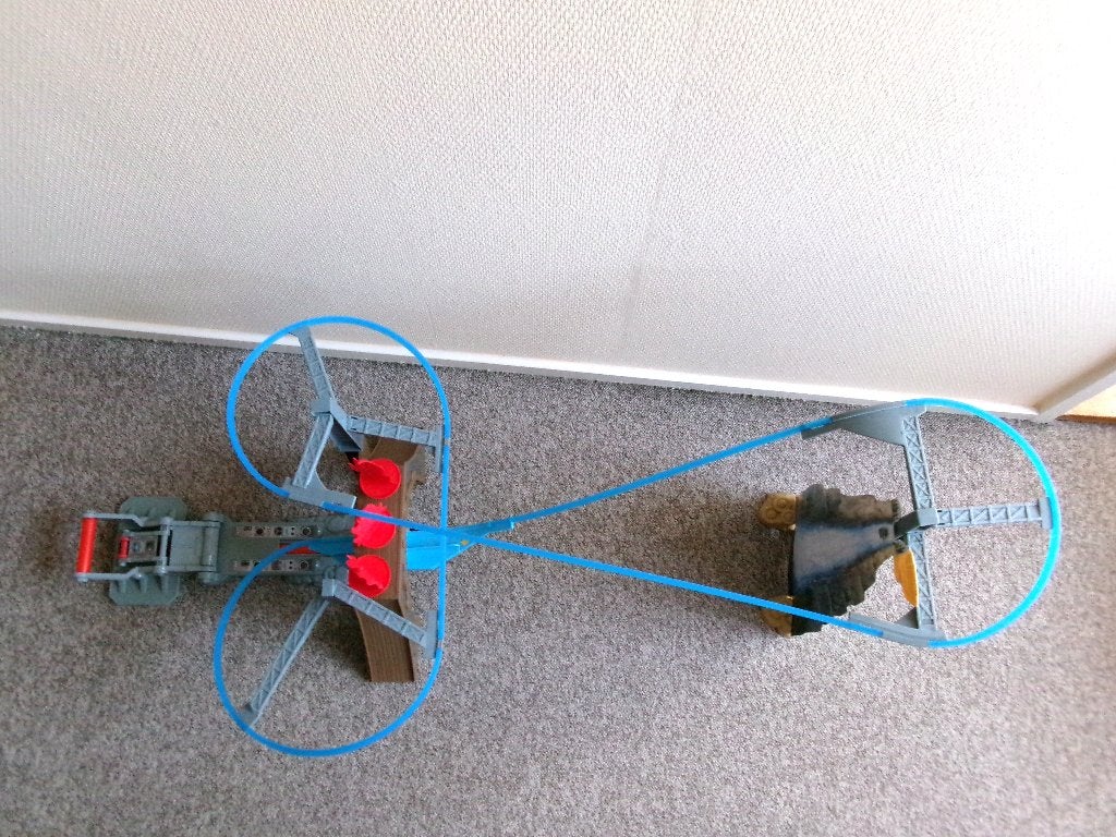 Disney Planes 2 Piston Peak Air Attack Speelset (geen ovp), Ophalen of Verzenden, Overige figuren, Gebruikt, Overige typen