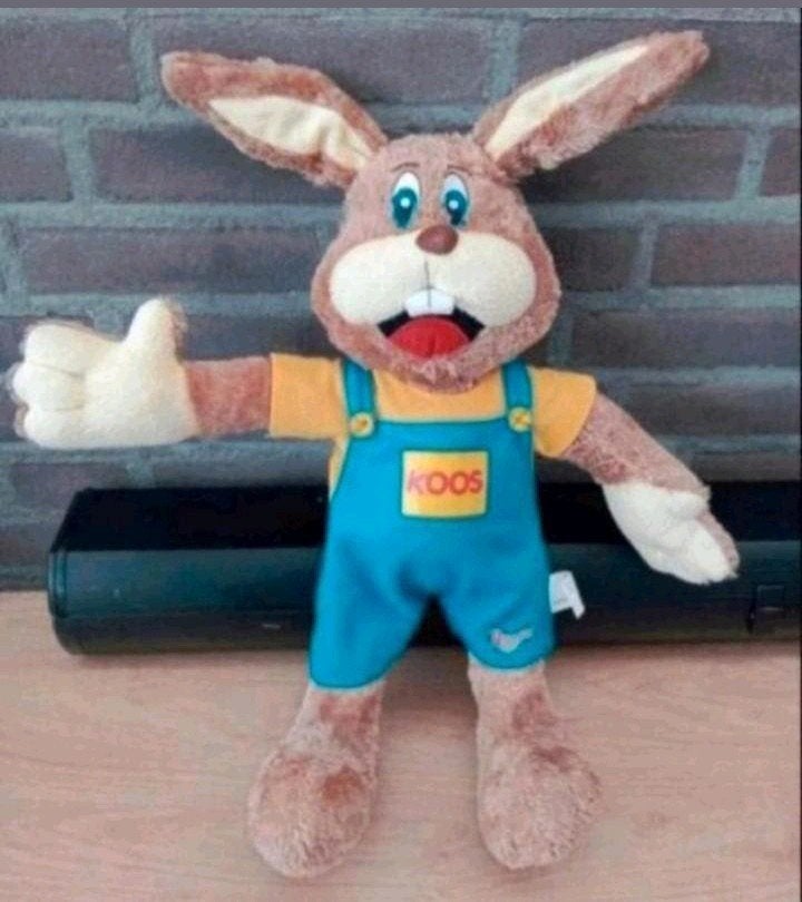 Koos konijn Roompot 45cm.      Nr8, Ophalen, Zo goed als nieuw, Konijn