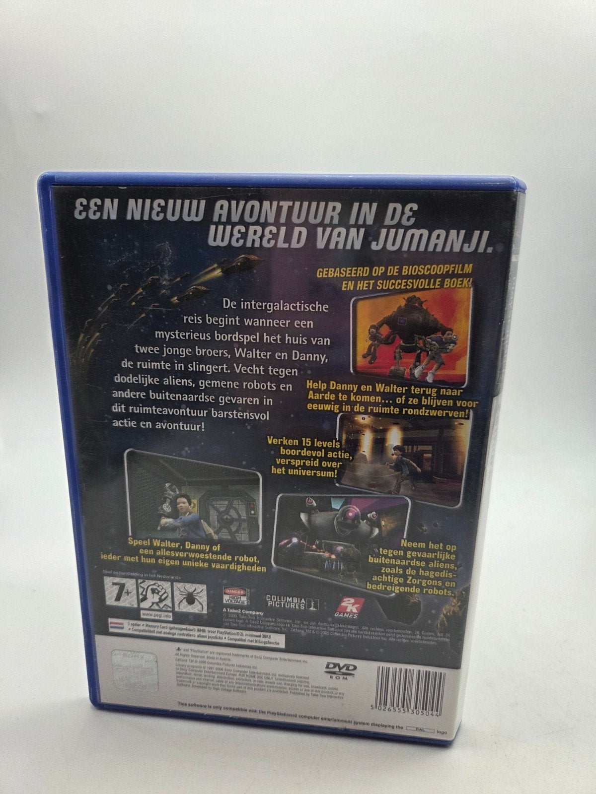 Zathura - PlayStation 2 (PS2) - Avontuurlijk Ruimtespel, Avontuur en Actie, Gebruikt, Sony Interactive Entertainment Europe Ltd, 10 Great Marlborough Street, London, W1F 7LP, Verenigd Koninkrijk
