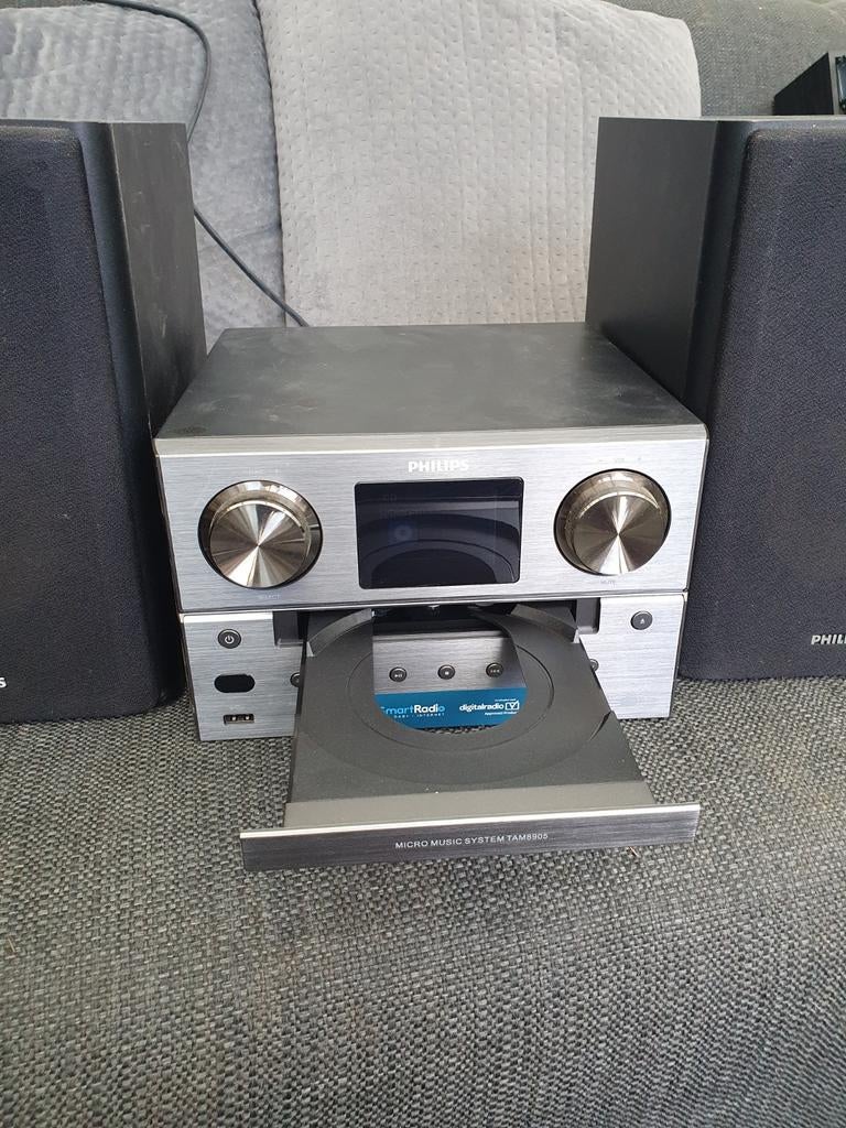 Philips stereoset met bleutooth/dab+ enz, Audio, Tv en Foto, Ophalen of Verzenden, Zo goed als nieuw, Philips