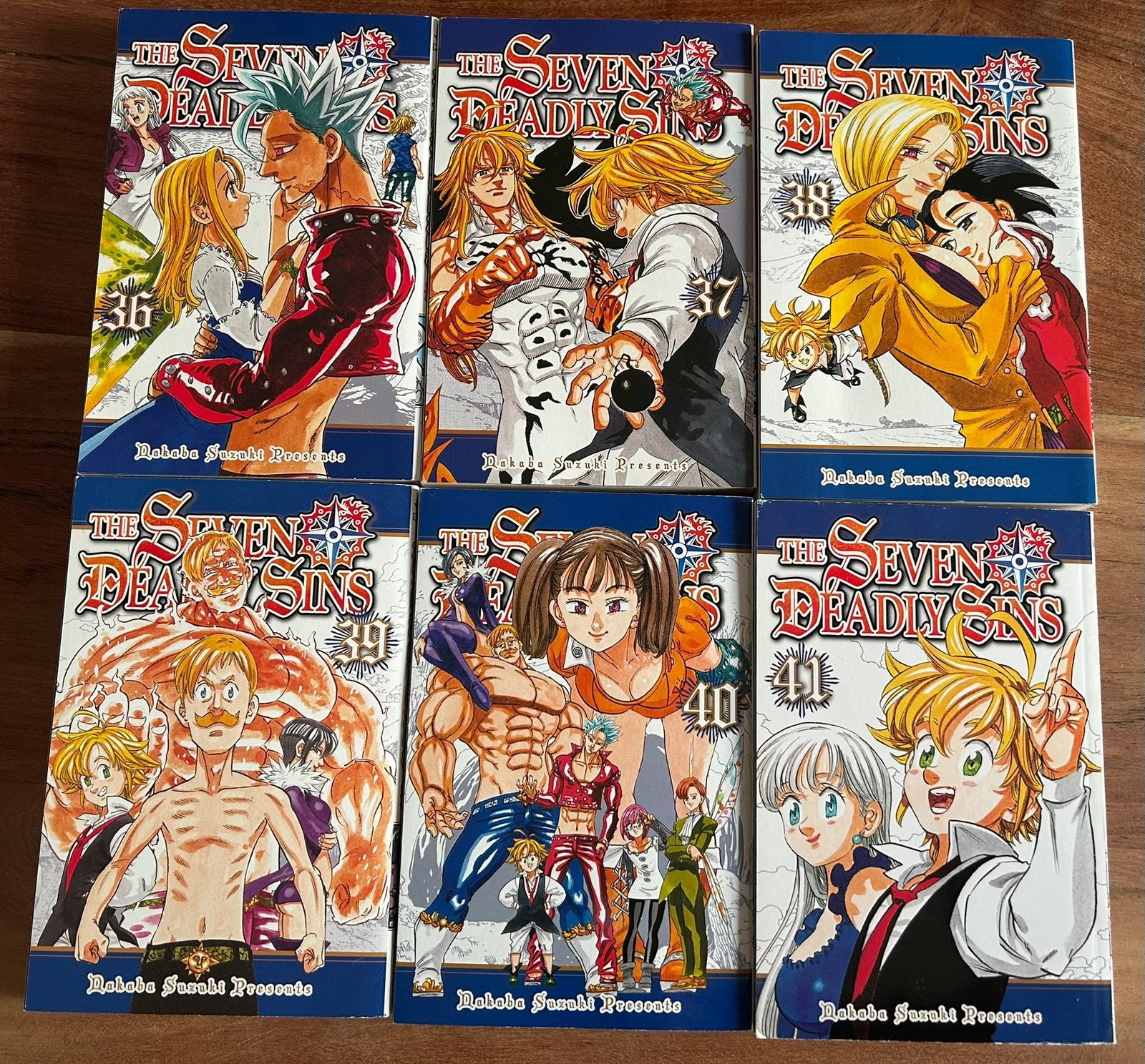 The Seven Deadly Sins Manga, Meerdere comics, Ophalen of Verzenden, Zo goed als nieuw, Japan (Manga)