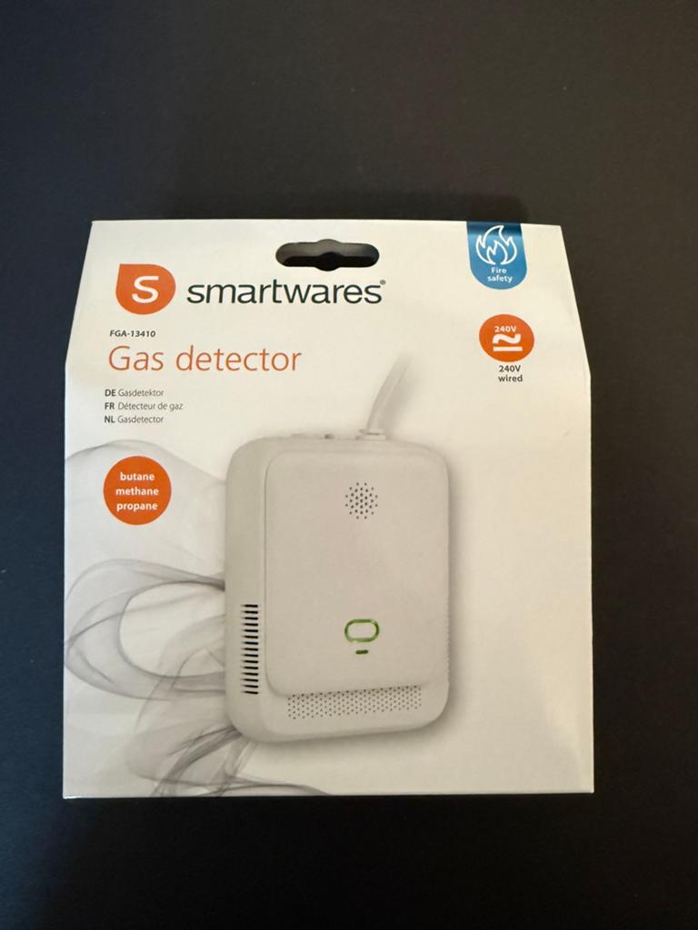 Smartwares Gas detector, Ophalen of Verzenden, Zo goed als nieuw, Detector, Sensor of Melder, Overige soorten