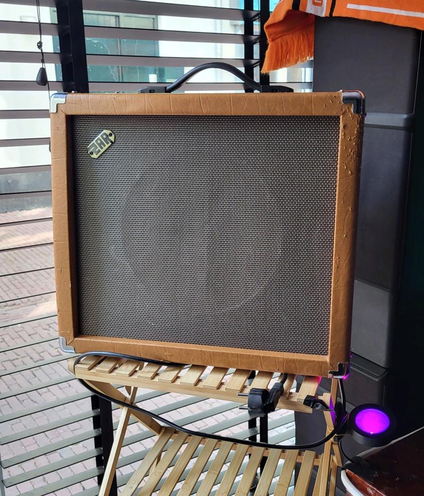 ZAR A-40R akoestische gitaarversterker – vintage look – 40W, Ophalen of Verzenden, Gebruikt, Gitaar, Minder dan 50 watt