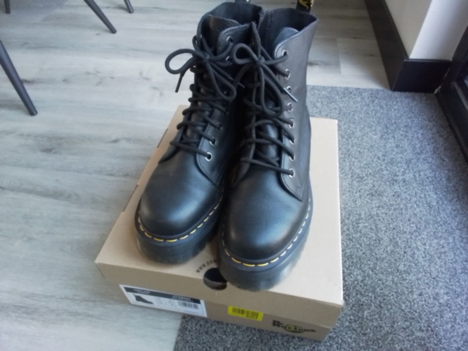 Dr martens jadon 38, Kleding | Dames, Ophalen of Verzenden, Zo goed als nieuw, Zwart