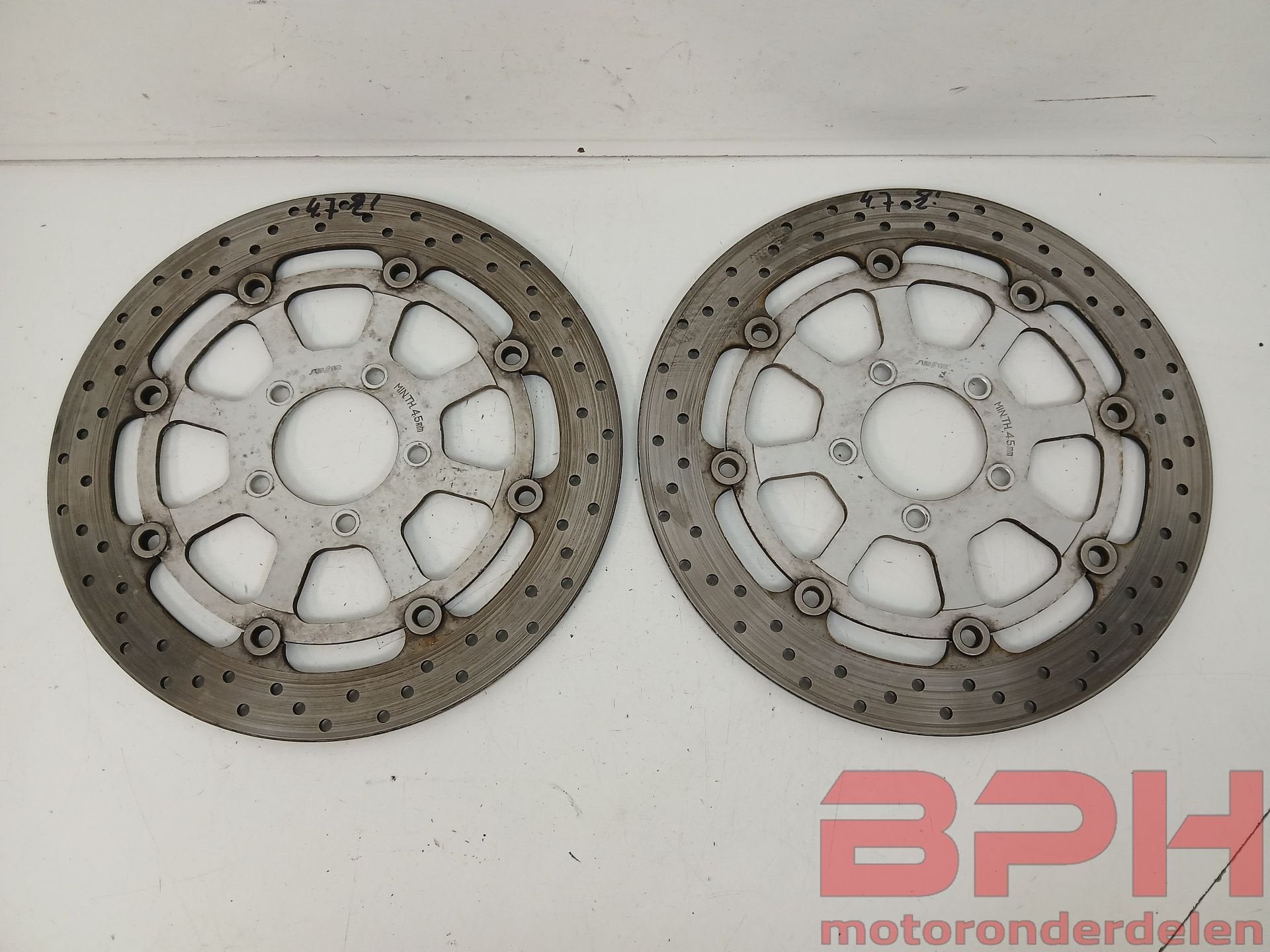 Remschijven Suzuki GSX-R 600 750 1000 K1 K2 K3 2001 t/m 2003, Gebruikt, -, -, Ophalen of Verzenden