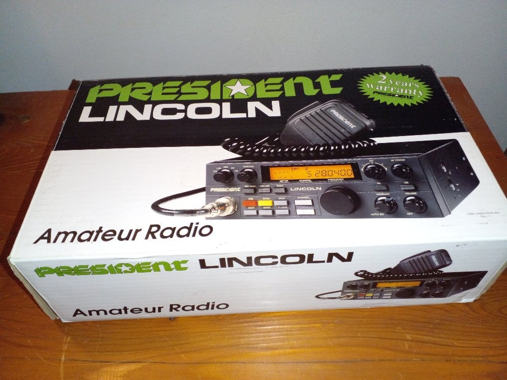 President Lincoln 1, Telecommunicatie, Zenders en Ontvangers, Ophalen of Verzenden, Zo goed als nieuw, Zender en Ontvanger