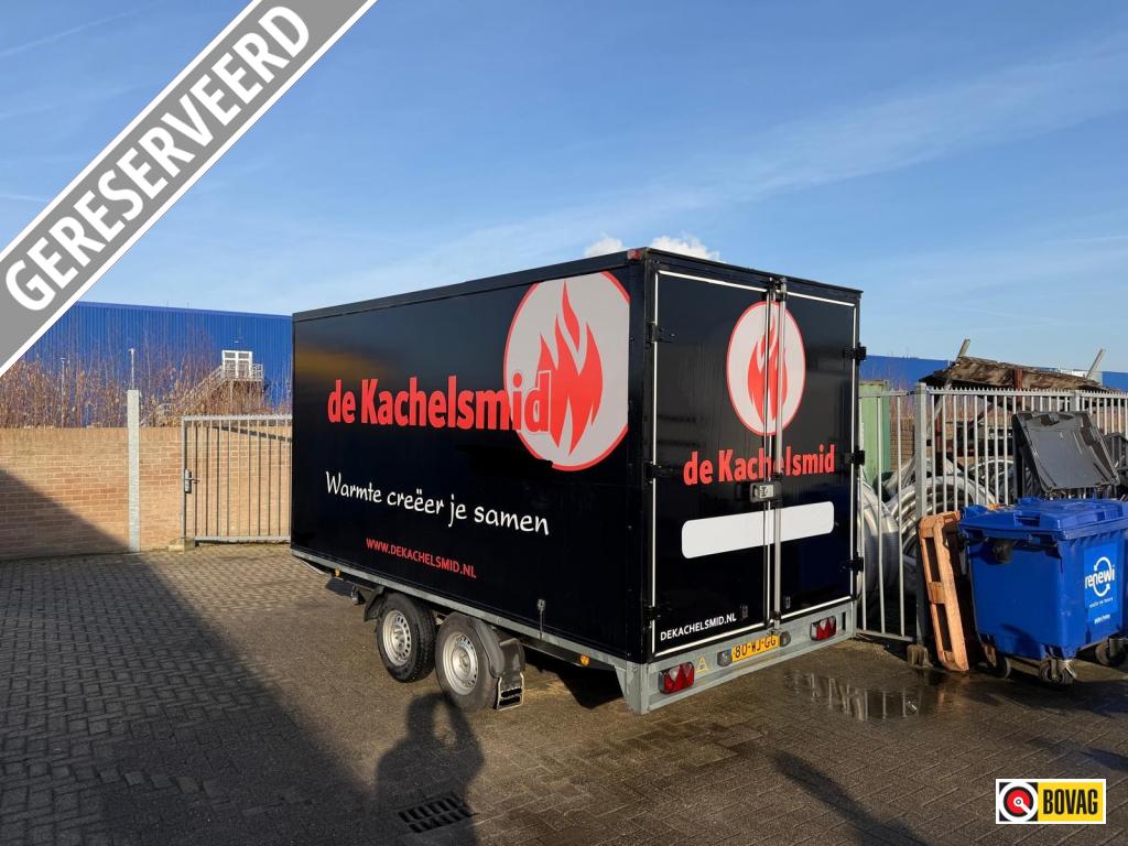 GROTE GESLOTEN BÖCKMANN 410X207X200H ***gereserveer, Auto diversen, Aanhangers en Bagagewagens, Gebruikt