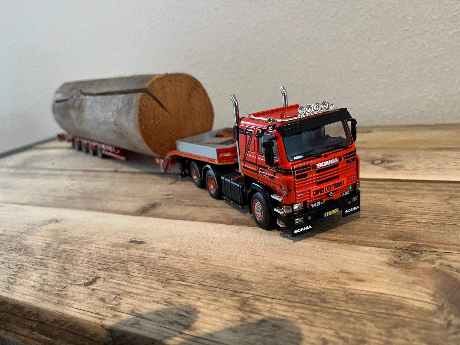 WSI Scania 143 Remmers Muntendam, Hobby en Vrije tijd, Ophalen of Verzenden, Zo goed als nieuw, Bus of Vrachtwagen, Wsi