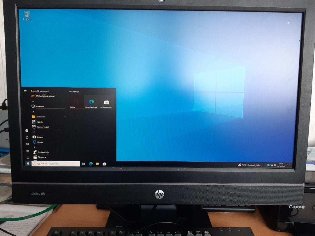 HP EliteOne 800 G1 All-in-One PC - i5, 8GB RAM, 500GB HDD, Computers en Software, Ophalen, Gebruikt, HDD, 2 tot 3 Ghz