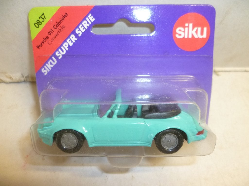 Siku 0837 Porsche 911 Cabriolet nieuw in blister modelauto, Hobby en Vrije tijd, Ophalen of Verzenden, Nieuw, Auto