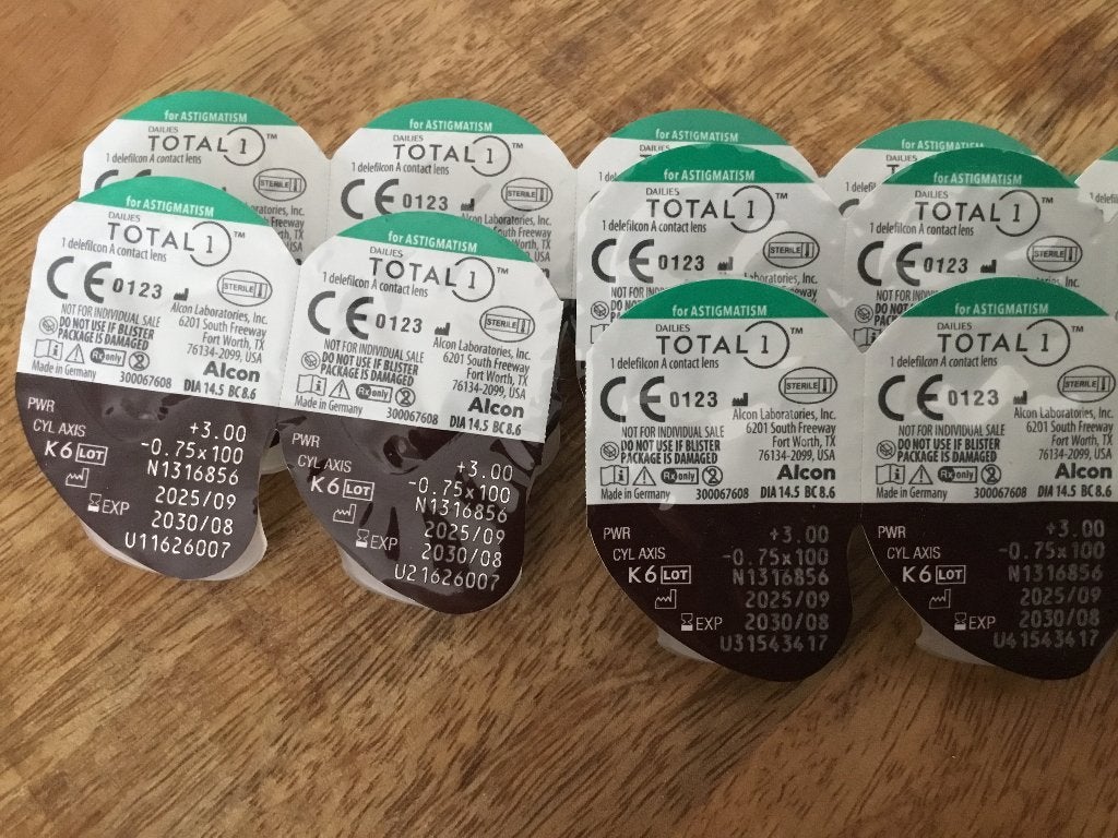 Contactlenzen, Ophalen of Verzenden, Nieuw, Gehele gezicht, Overige typen