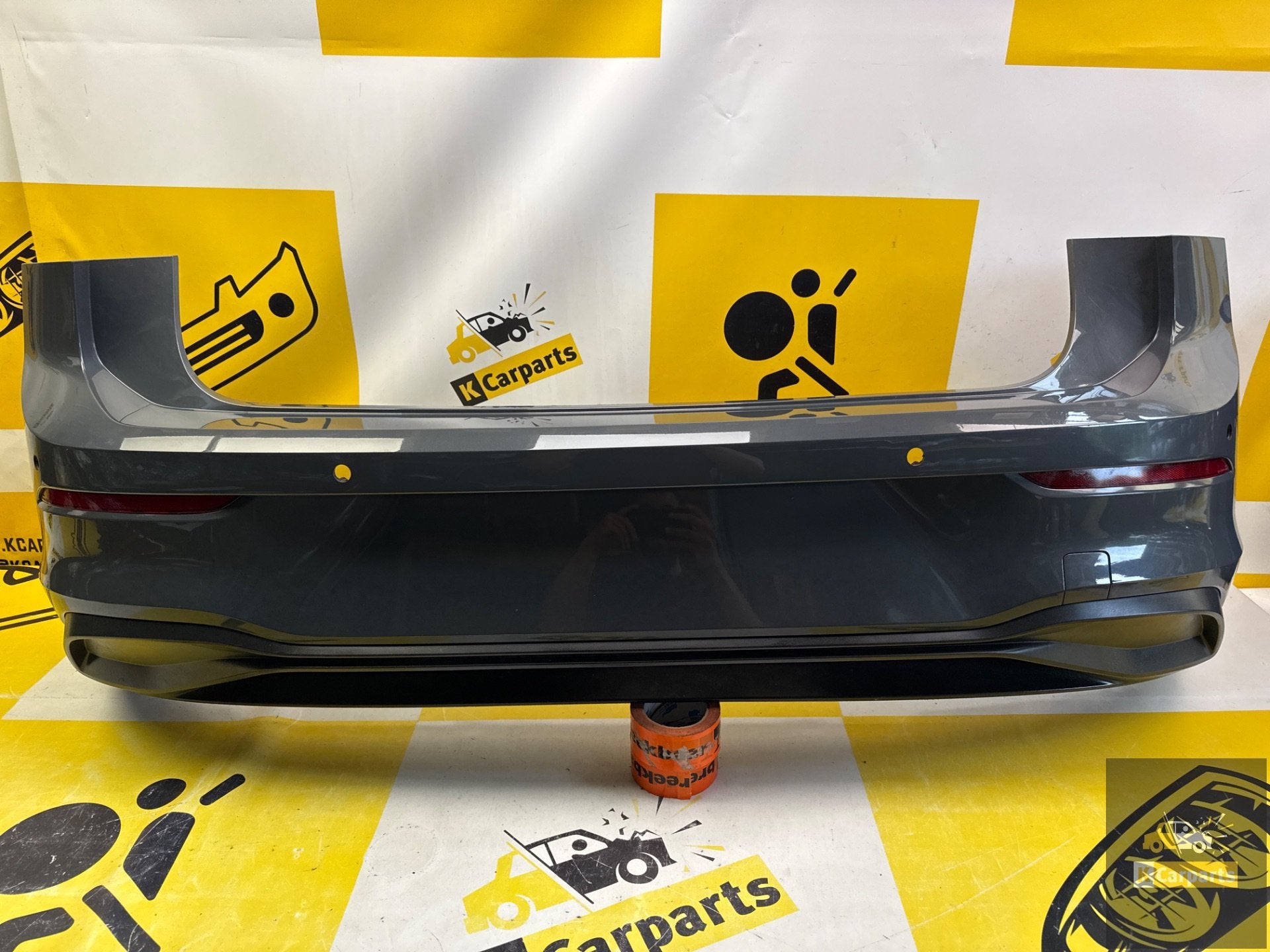 VW Golf 8 VIII Achterbumper 4XPDC 5H6807421C Achterbumper, Auto-onderdelen, Carrosserie en Plaatwerk, Gebruikt, Volkswagen, Volkswagen AG