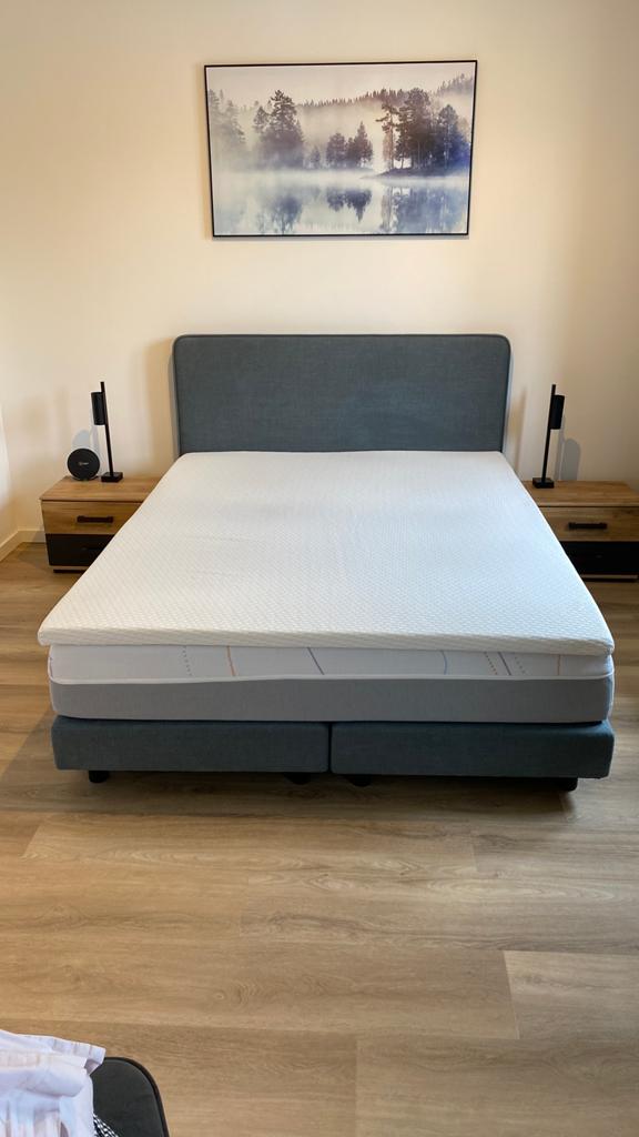 Swiss Sense boxspring met topmatras, Huis en Inrichting, Slaapkamer | Bedden, Ophalen, Tweepersoons, Zo goed als nieuw, 200 cm