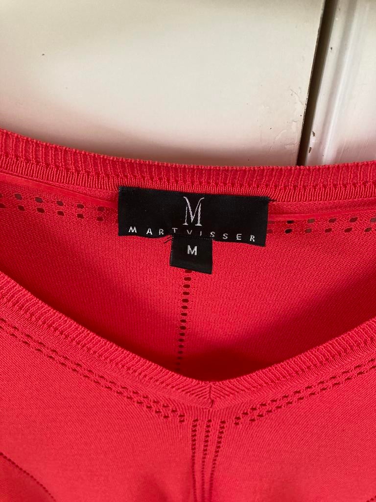 Rode zomerse trui van Mart Visser, maat M., Ophalen of Verzenden, Zo goed als nieuw, Maat 38/40 (M), Rood