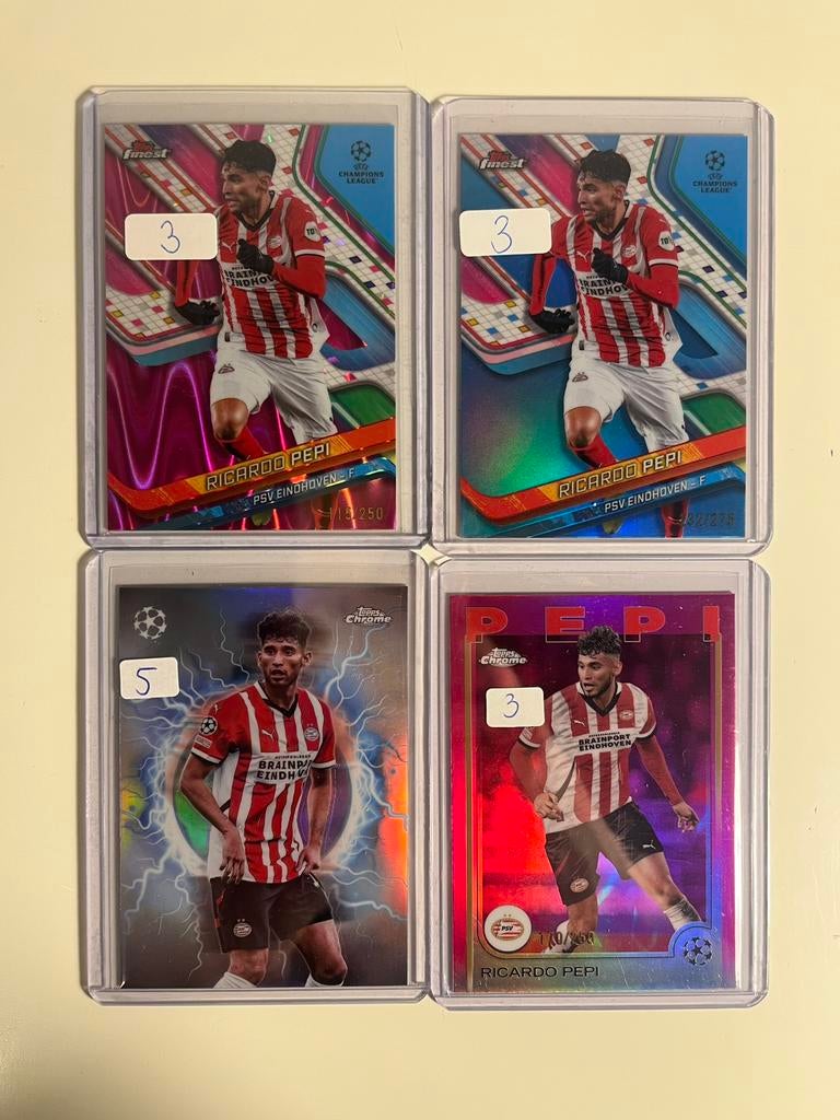 Ricardo Pepi bundel (topps, PSV Eindhoven), Ophalen of Verzenden, Zo goed als nieuw, Plaatje