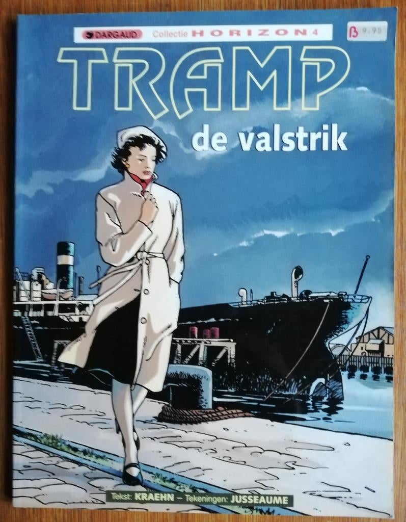 Tramp de valstrik - Kraehn (tekst) en Jusseaume (tekeningen), Eén stripboek, Ophalen of Verzenden, Gelezen