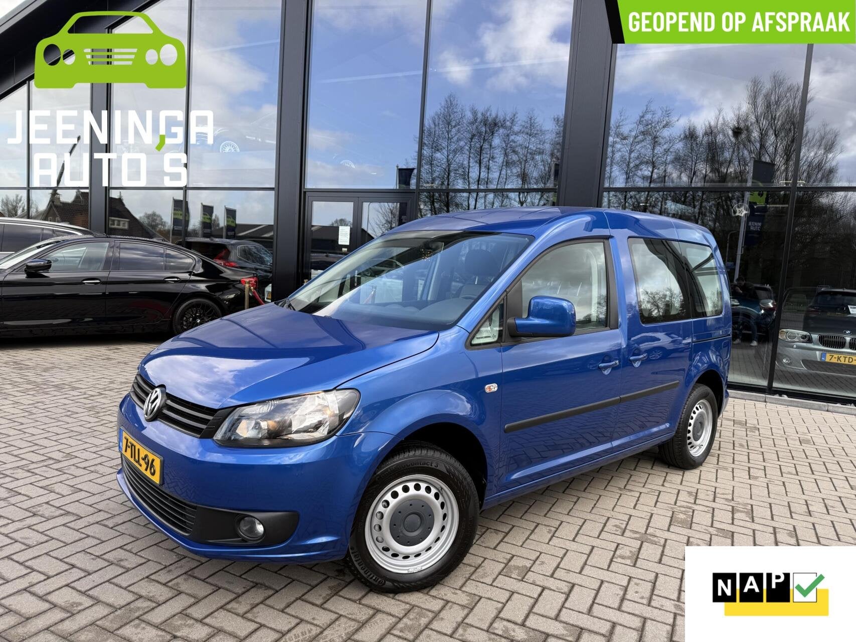Volkswagen Caddy Combi 1.2 TSI Trendline|Airco|Cruise|Trekha, Auto's, Voorwielaandrijving, Euro 5, Stof, Gebruikt