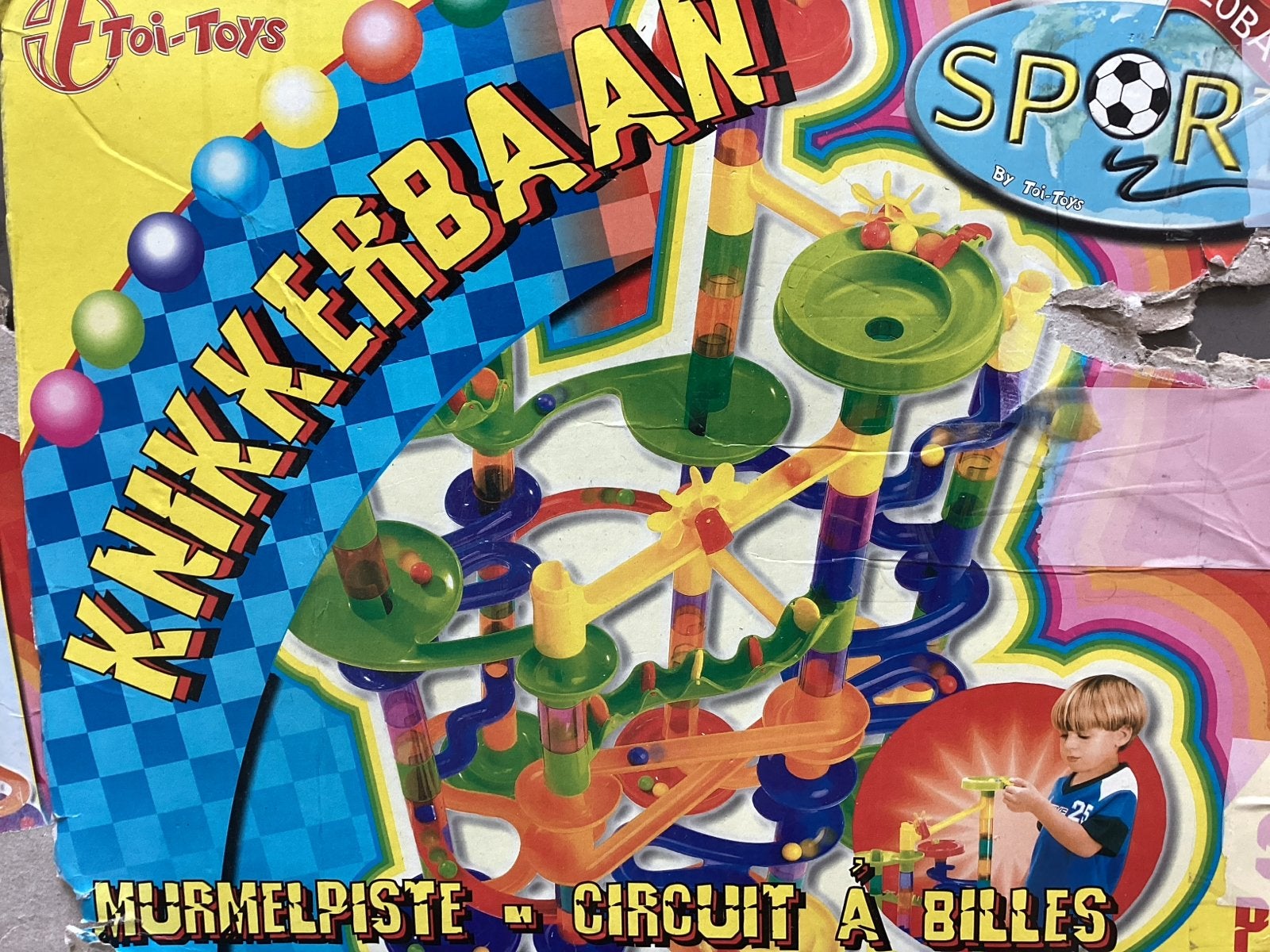 Grote knikkerbaan set (3 dozen) - Toi-Toys, Kinderen en Baby's, Ophalen, Gebruikt, Overige merken