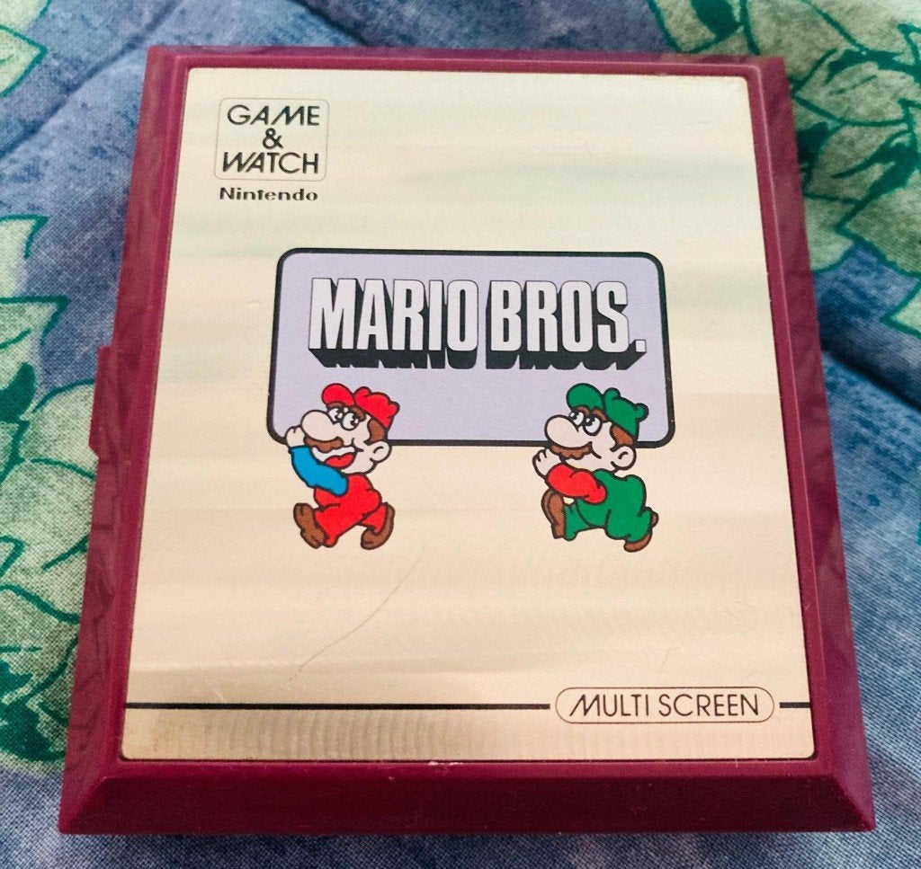 Mario Bros spelcomputer vintage verzamelobject console, Ophalen of Verzenden, Overige typen