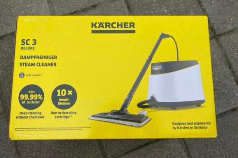 Kärcher SC3 deluxe stoomreiniger. Nieuw!!, Witgoed en Apparatuur, Ophalen of Verzenden, Nieuw, Stoomreiniger