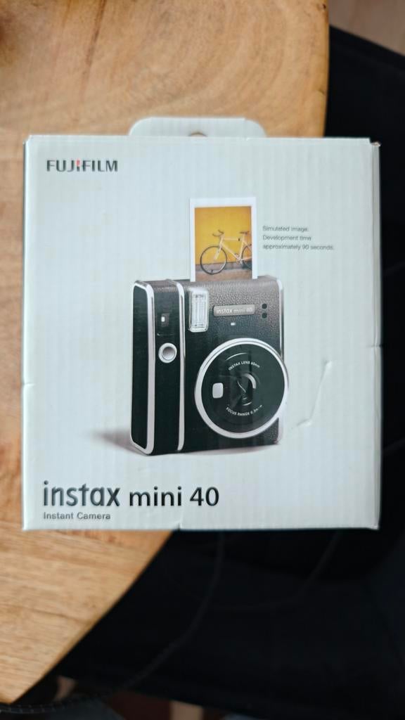 Fujifilm Instax mini 40, Audio, Tv en Foto, Fotocamera's Analoog, Ophalen of Verzenden, Zo goed als nieuw, Polaroid, Fuji