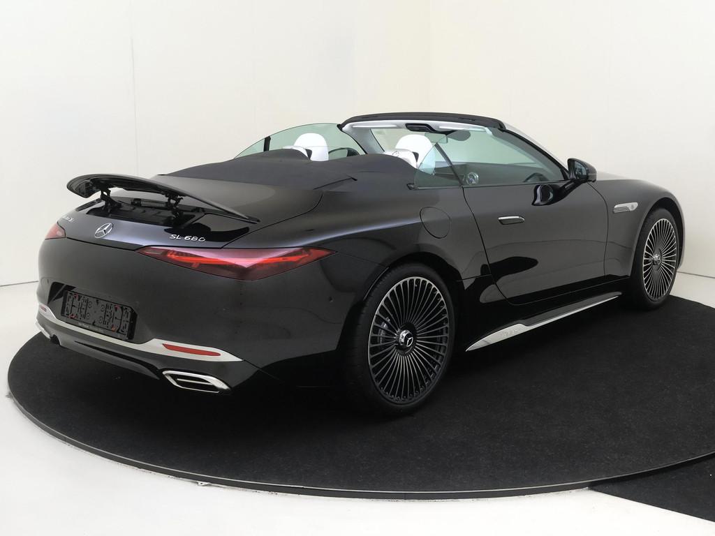 Mercedes-Benz SL-klasse Roadster SL 680 Maybach Monogram Ser, Auto's, Mercedes-Benz, Automaat, 12 maanden, Zwart, Leder