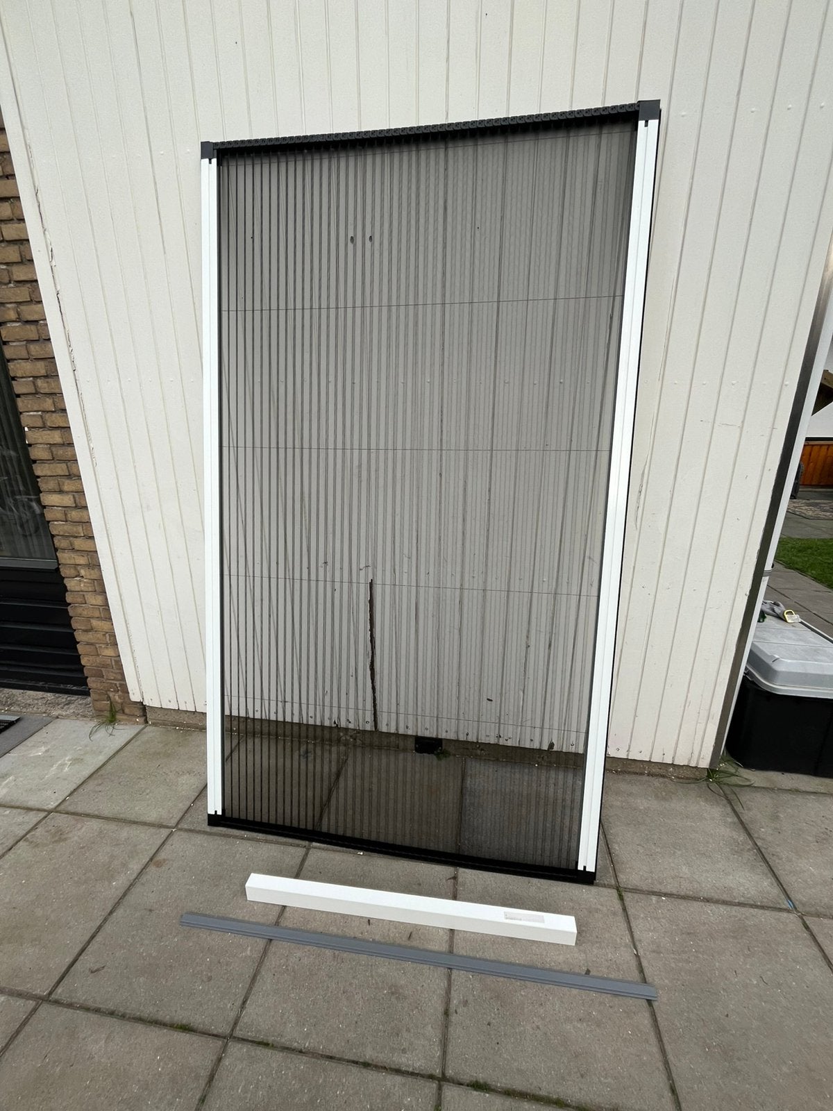 Luxaflex hordeur in plissé (nieuw) 223x130, 100 tot 150 cm, 200 cm of meer, Wit, Nieuw