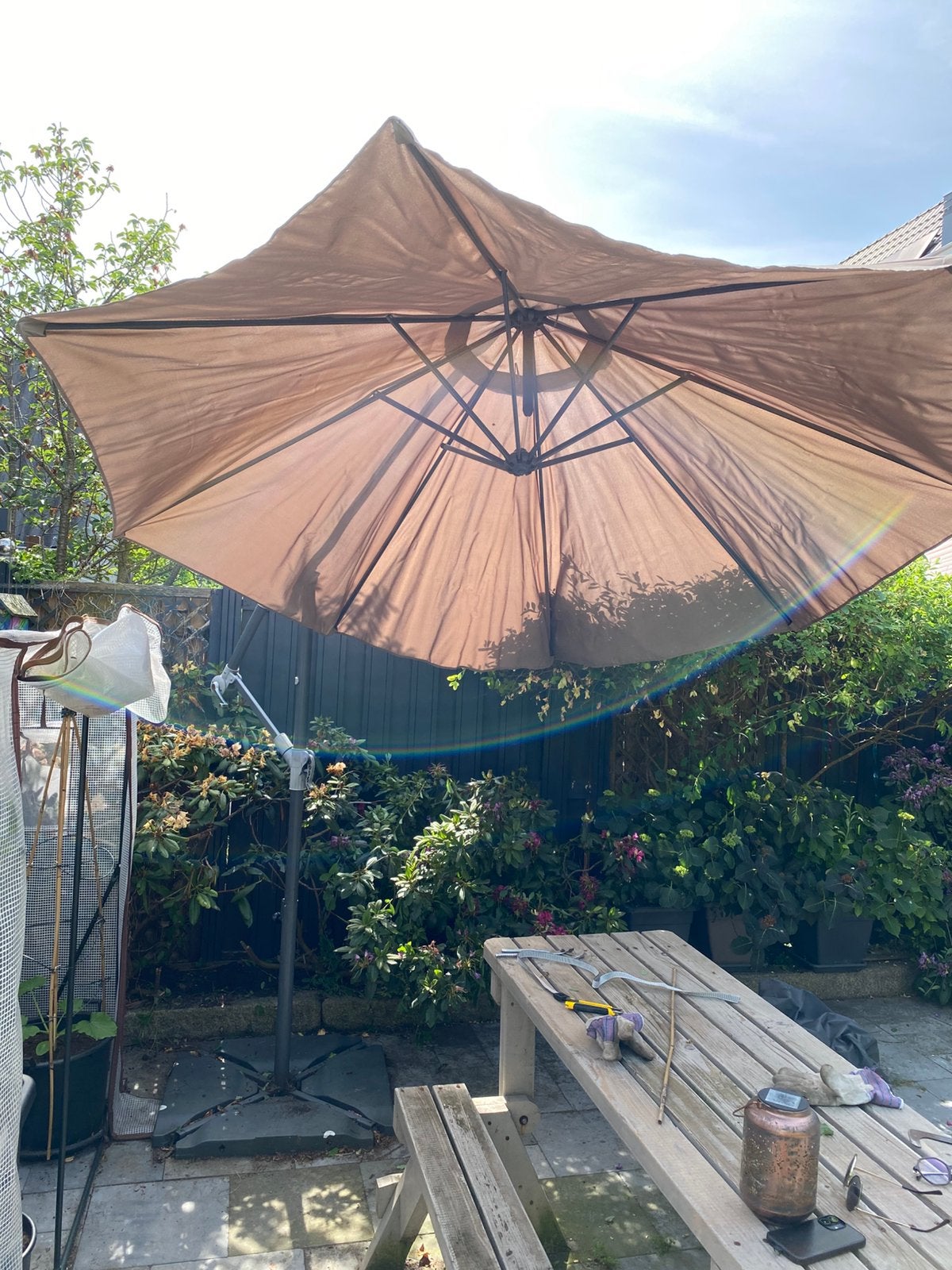 Zweef parasol, Ophalen, Gebruikt, Overige typen