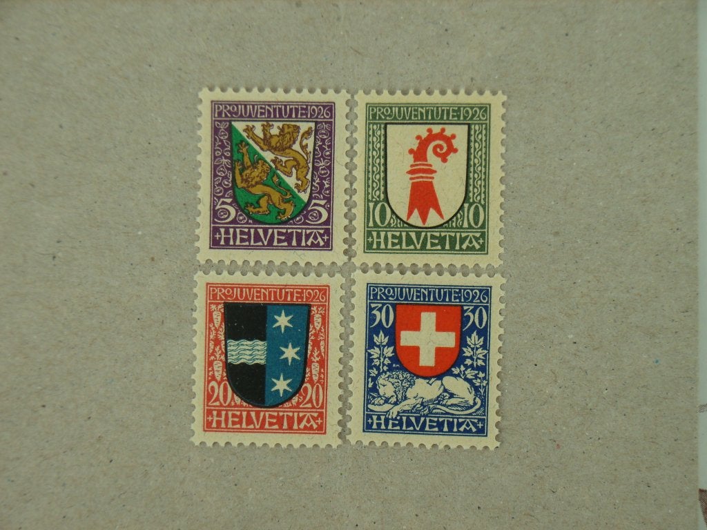 BL  Zwitserland 218-221 Pf, Ophalen of Verzenden, Postfris