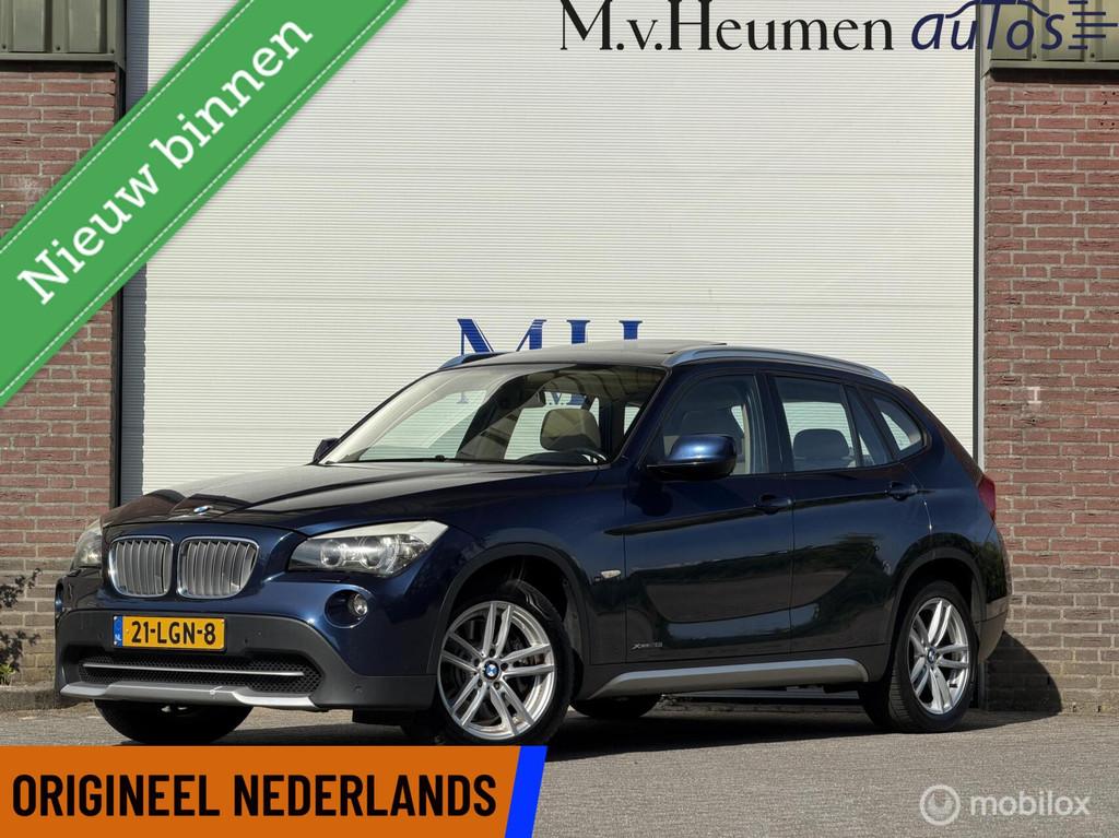 BMW X1 xDrive28i 259PK High Executive Panorama Trekhaak Lede, Euro 5, Gebruikt, Beige, Blauw