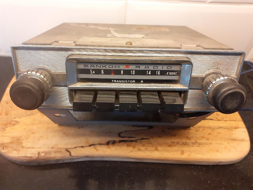 8 Vintage autoradio's te koop (alles in één koop ), Ophalen of Verzenden, Gebruikt