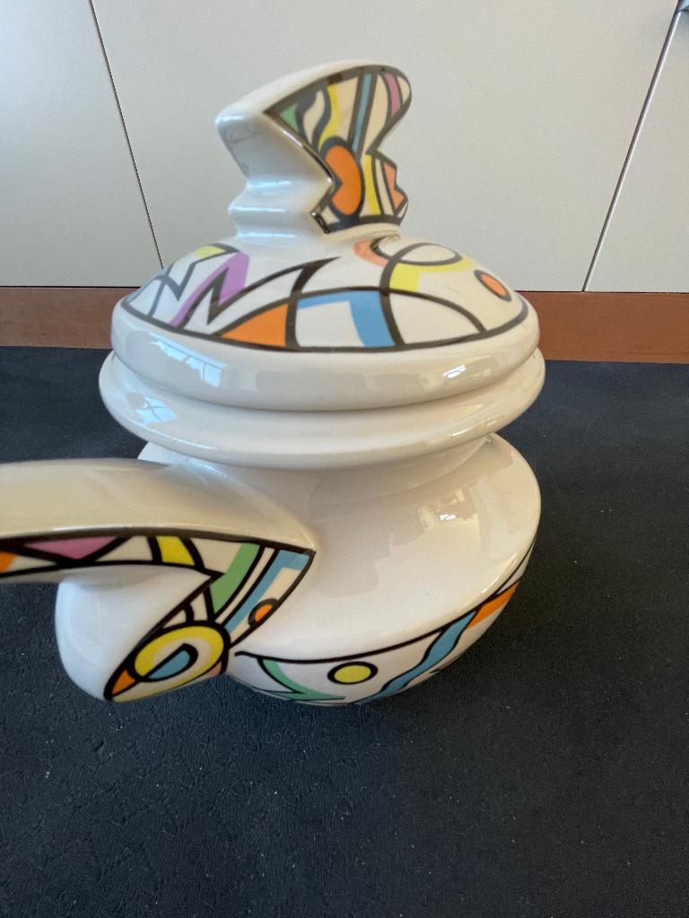 Rosenthal theepot – ontwerp Dorothy Hafner, Ophalen