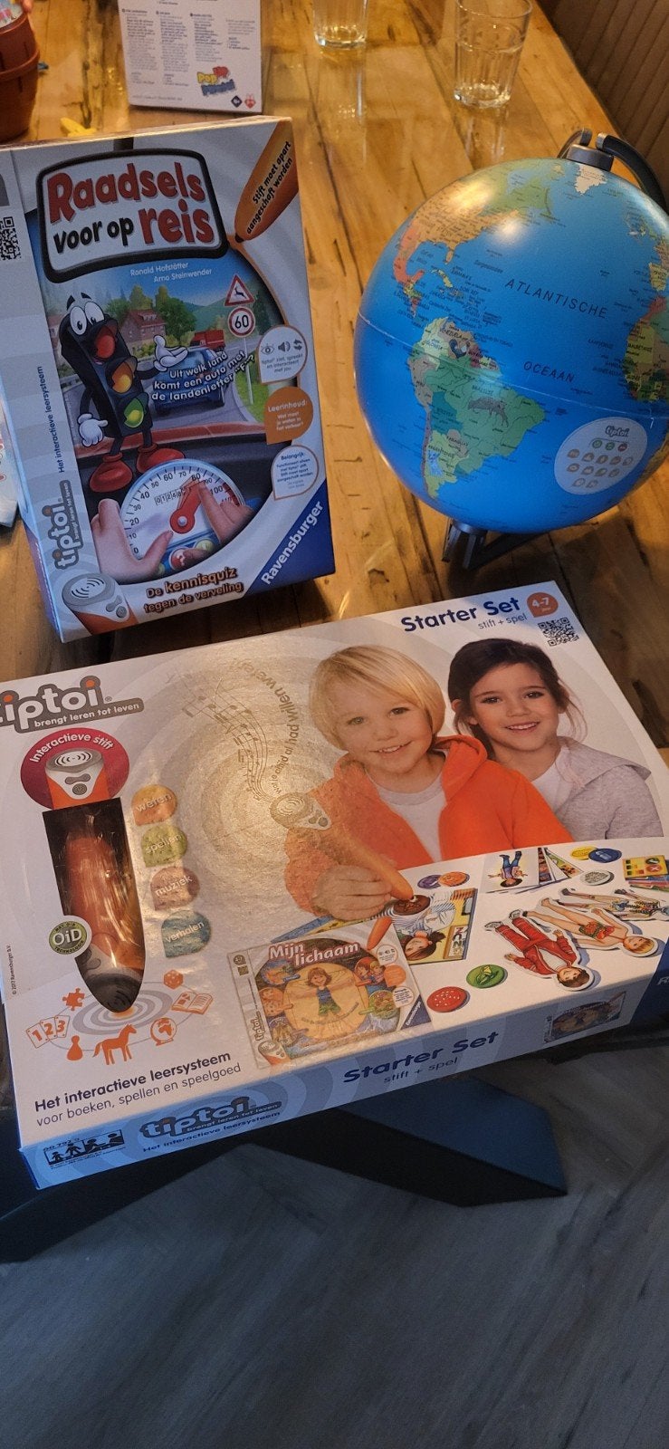 Tiptoi Starter Set en Raadsels voor op Reis, Ophalen of Verzenden, Gebruikt, Puzzelen, Met geluid