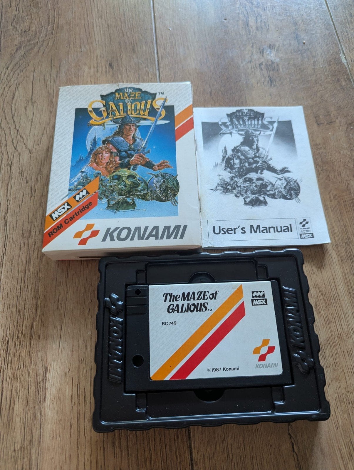 MSX Spel - Konami the Maze of Galious |RC749, Computers en Software, Ophalen of Verzenden