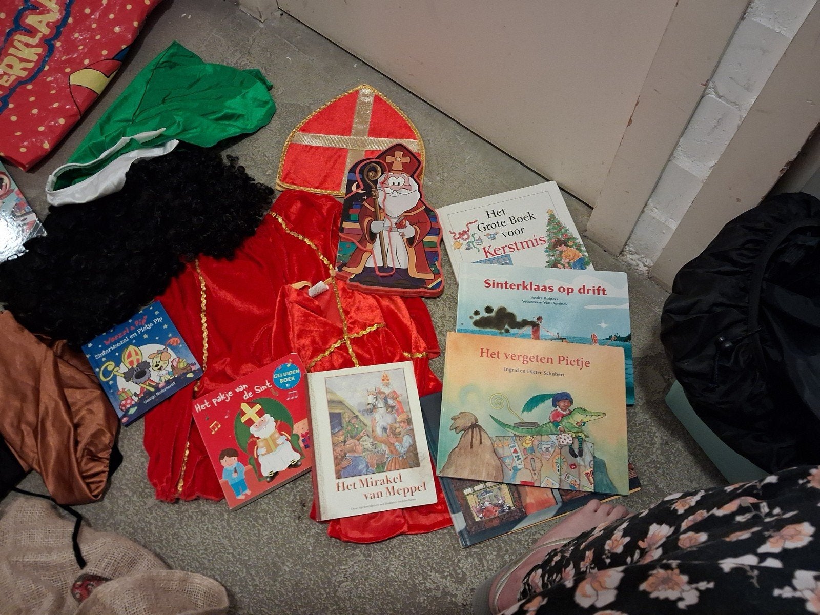 sinterklaasspullen, Diversen, Sinterklaas, Ophalen