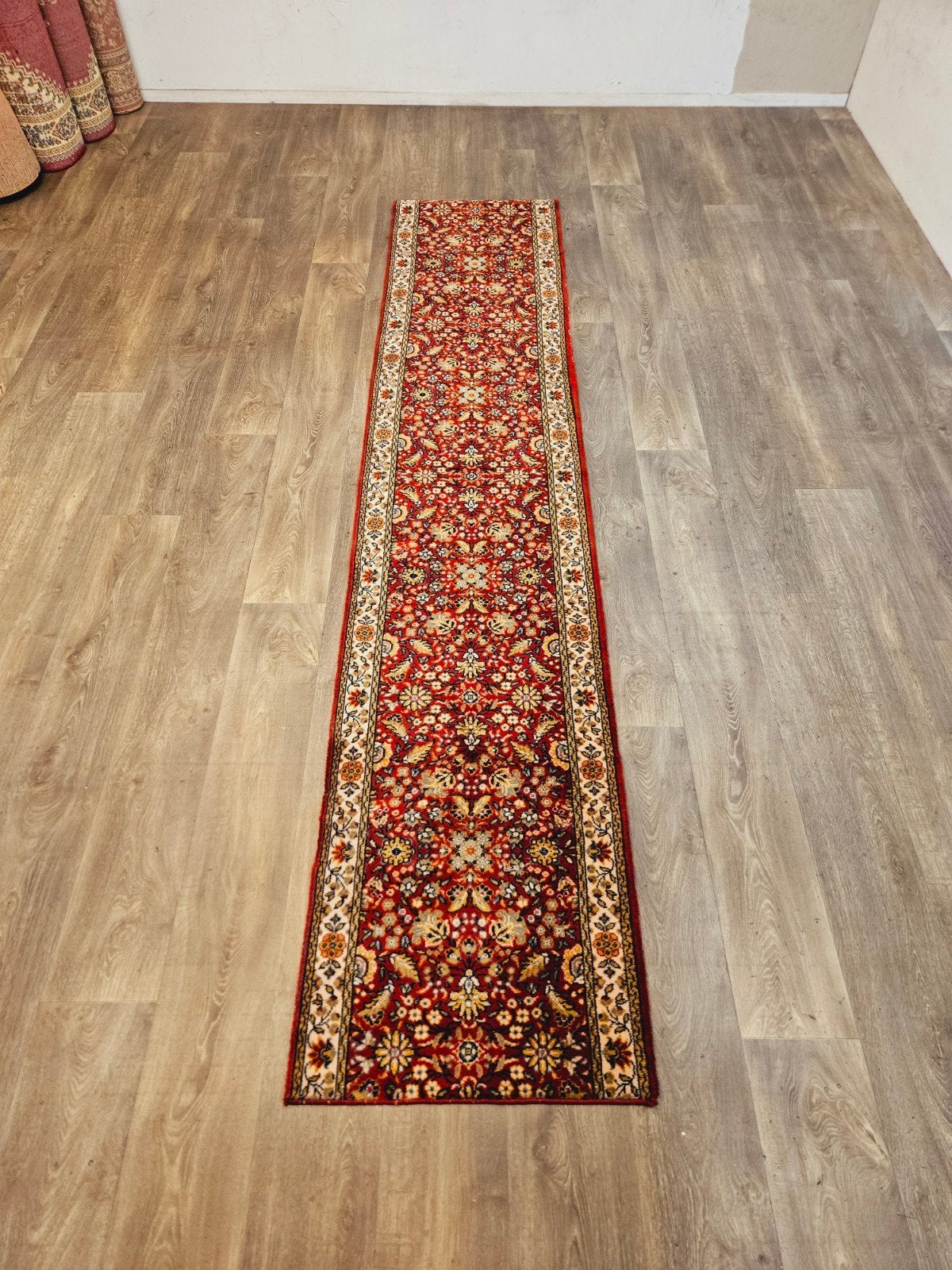 Perzische Loper. Prachtige kleuren en patronen! Weg = Weg!, Perzisch, 200 cm of meer, Zo goed als nieuw, Rechthoekig