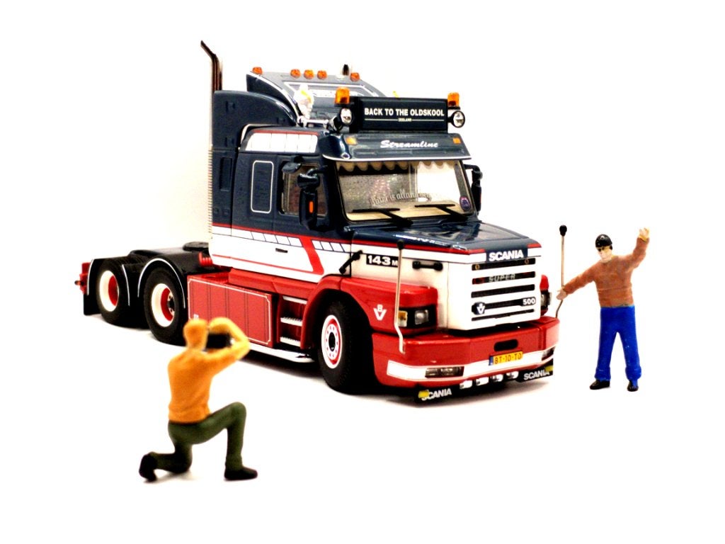 Model tekno et wsi Scania Torpedo VAN DER HART  wsi, Verzenden, Nieuw, Bus of Vrachtwagen, Wsi