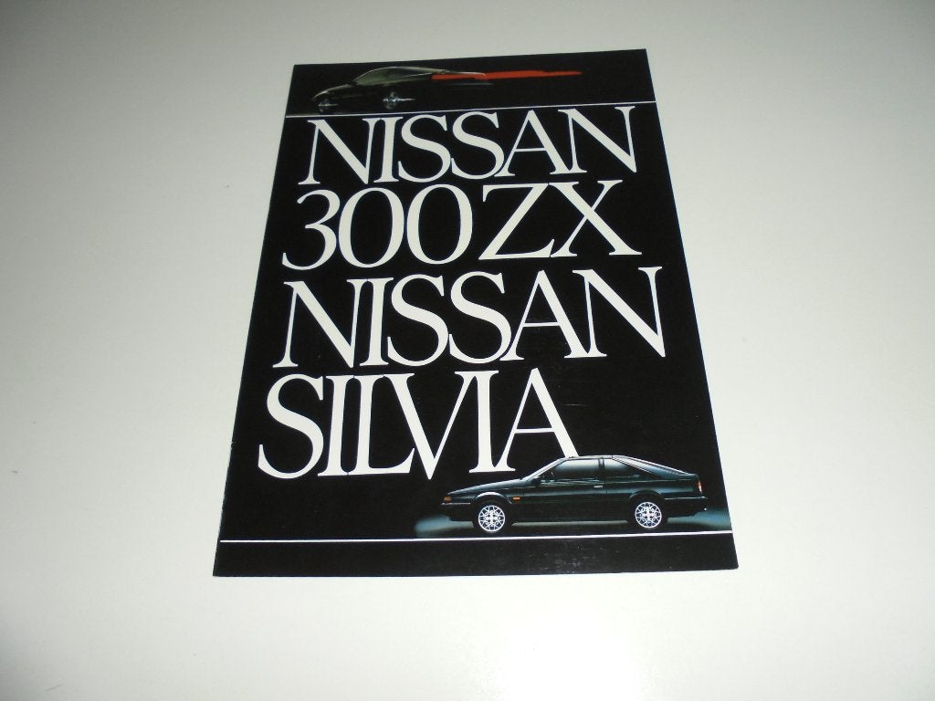 brochure Nissan Silvia/300 ZX, Ophalen of Verzenden, Zo goed als nieuw, Nissan