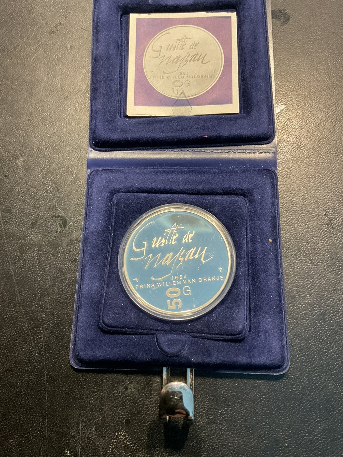 Nederland 50 gulden munt sterling zilver., Postzegels en Munten, Verzenden, Koningin Beatrix, 50 gulden, Zilver