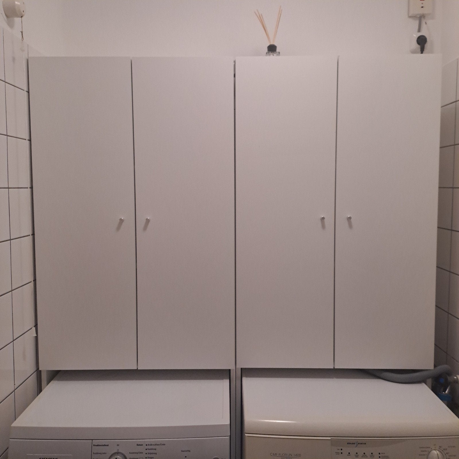 Wasmachinekast of drogerkast - Wit, Nieuw!, Ophalen, Nieuw