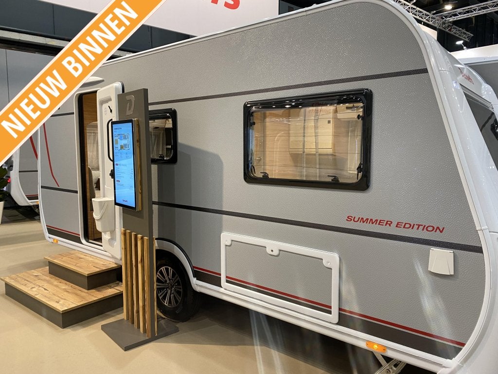 Dethleffs Summer Edition 460 EL model 2027, Caravans en Kamperen, Overige typen, Standaardzit, Bedrijf, Tot en met 3