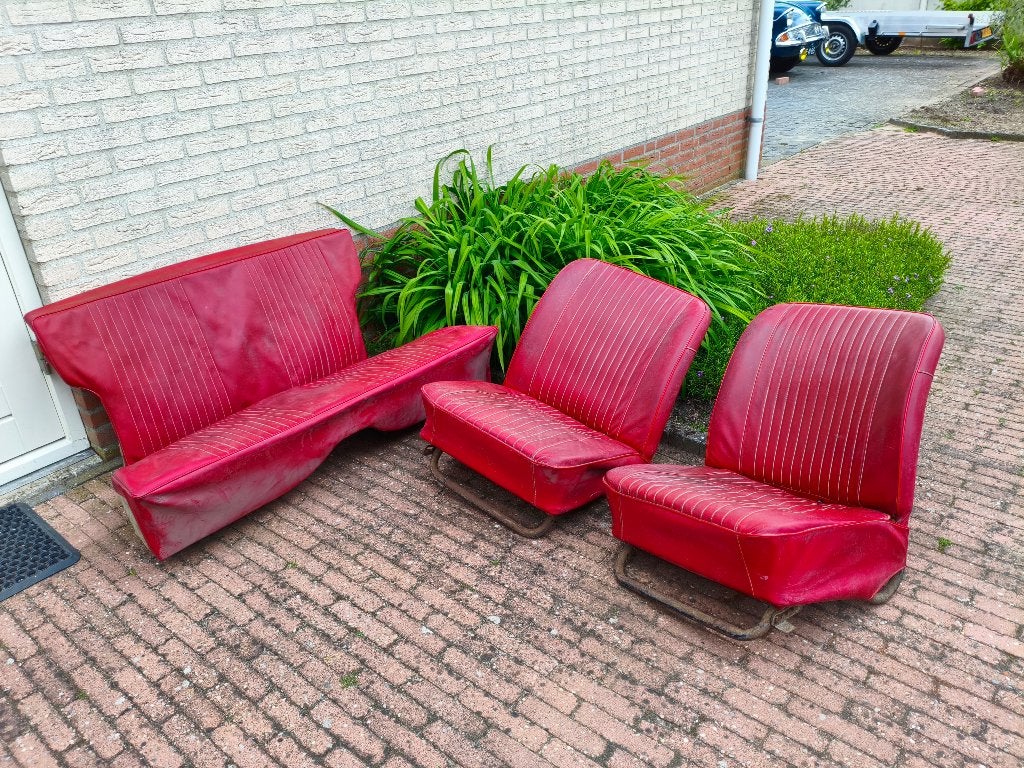 Complete set Ford Anglia stoelen en banken, Ophalen