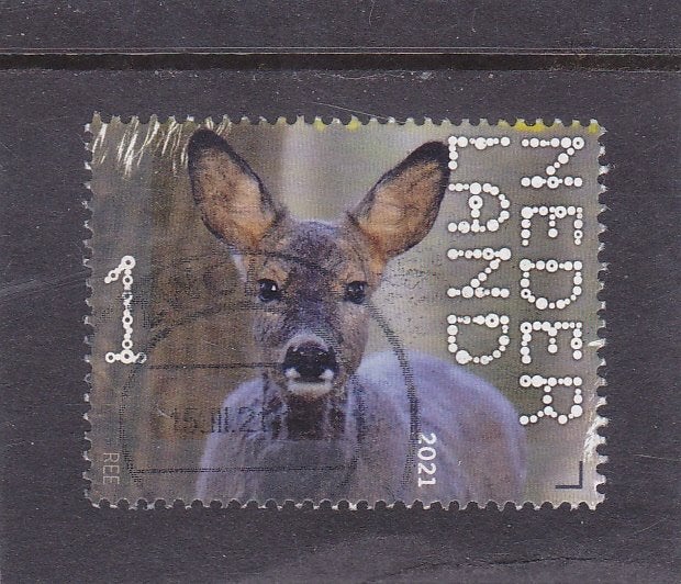 postzegel Beleef de Natuur, Ophalen of Verzenden, Na 1940, Gestempeld