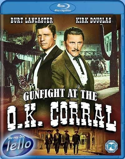 Blu-ray: Gunfight at the O.K. Corral (1957 Burt Lancaster)UK, Ophalen of Verzenden, Nieuw in verpakking, Klassiekers