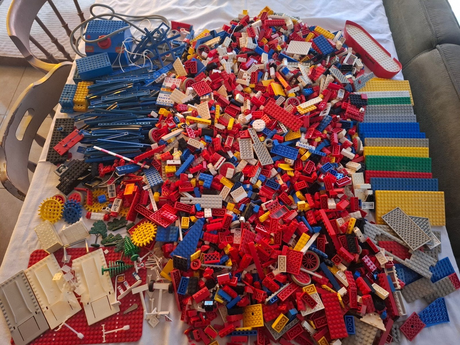 Grote partij vintage LEGO, Kinderen en Baby's, Ophalen, Gebruikt, Lego, Losse stenen