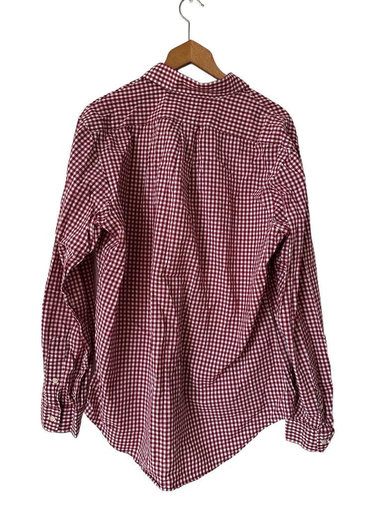 Ralph Lauren blouse L, Kleding | Heren, Ophalen of Verzenden, Zo goed als nieuw, Rood